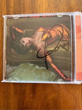 Signed Taylor Swift The Life of a Showgirl CD 2